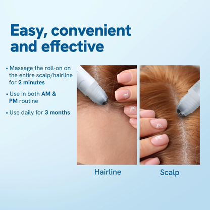 Revina Advanced Hair Growth Roll-On Serum.