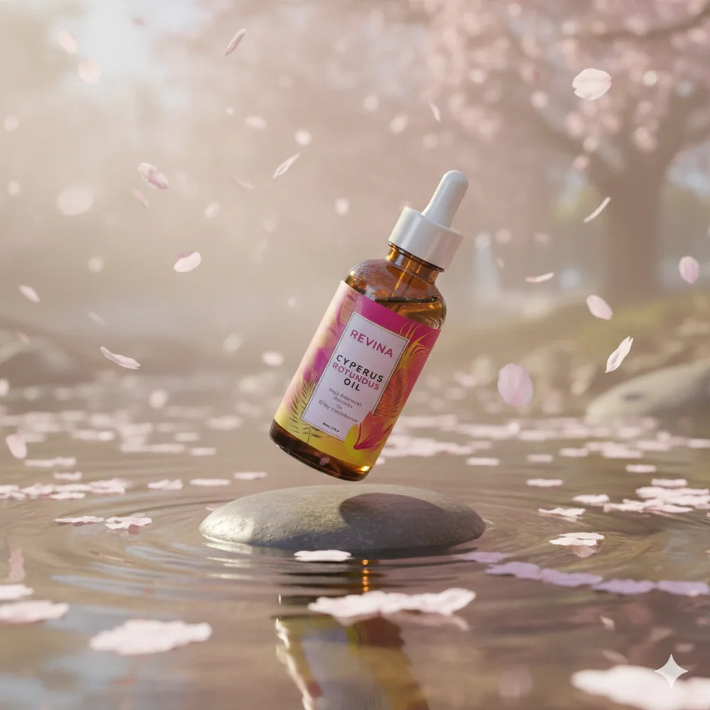 Revina Cyperus Rotundus Oil for Natural Permanent Hair Reduction