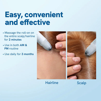 Revina Advanced Hair Growth Roll-On Serum.